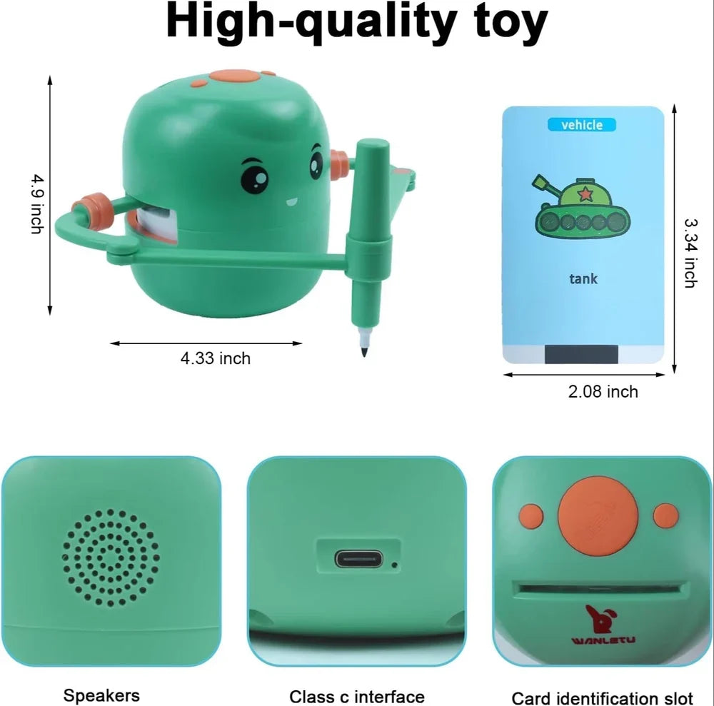 Drawing Robot for Kids with 150 Cards
