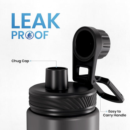 Aquaminder Smart Water Bottle Glows & Beeps