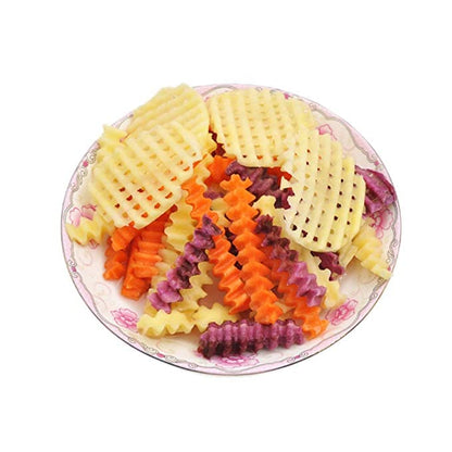 Fruit Vegetable Wavy Blade Cutter Tool (Set of 3)