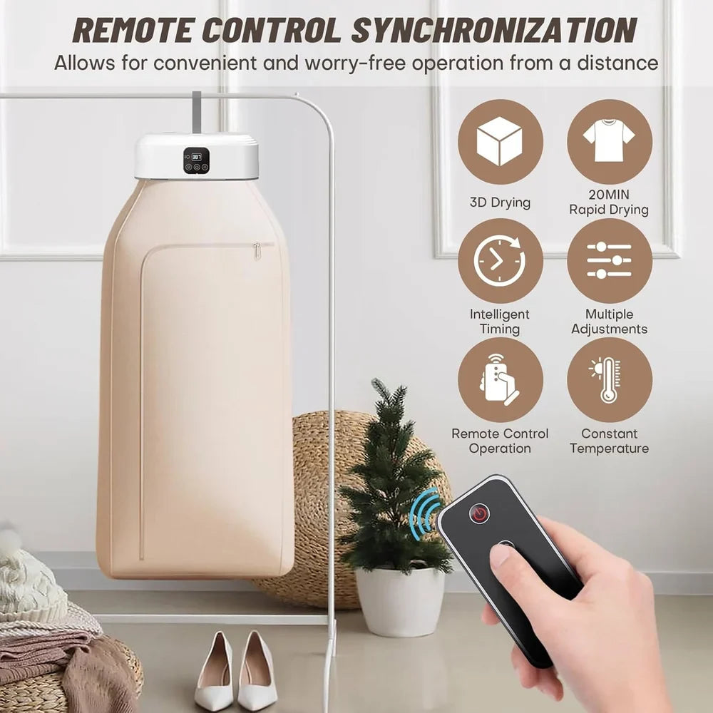 Portable Electric Clothes Dryer