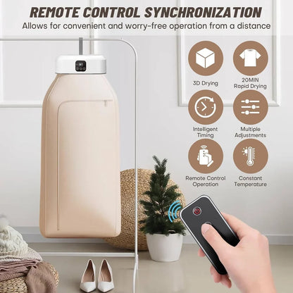 Portable Electric Clothes Dryer