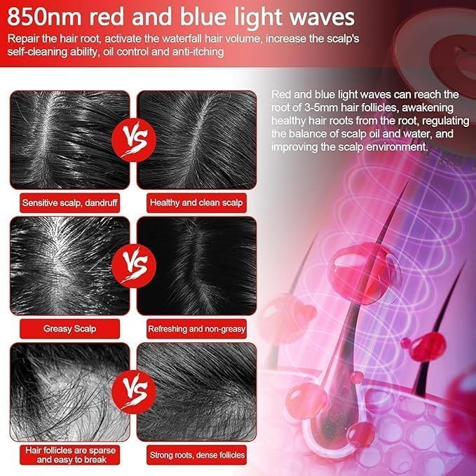 Head Scalp Electric Massager Scalp Massaging Brush