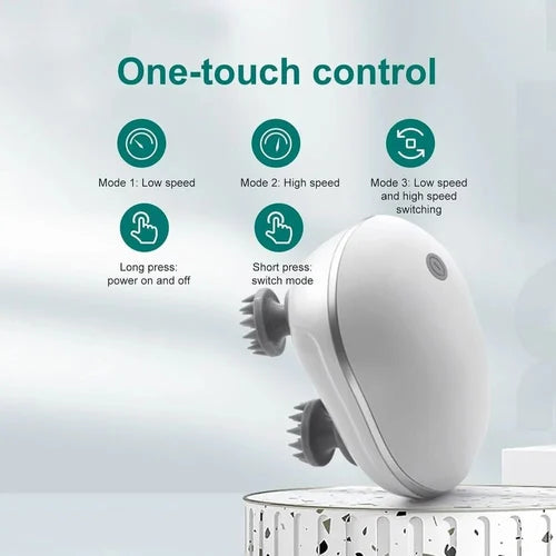 Smart Scalp Massager for Hair Growth 360 Degree Rotation