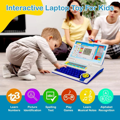 Mini laptop for kids education