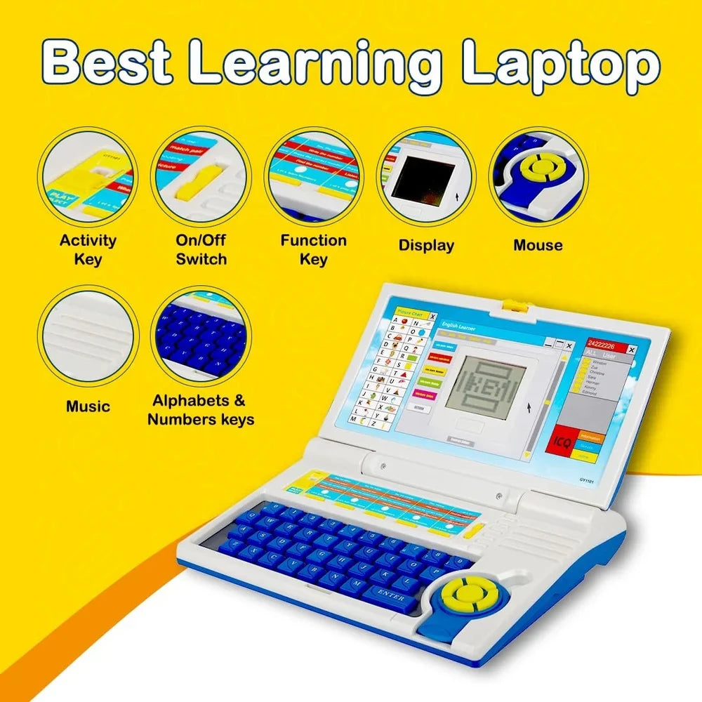 Mini laptop for kids education