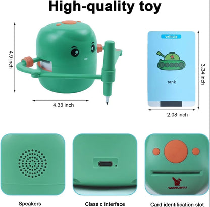 Drawing Robot for Kids with 150 Cards