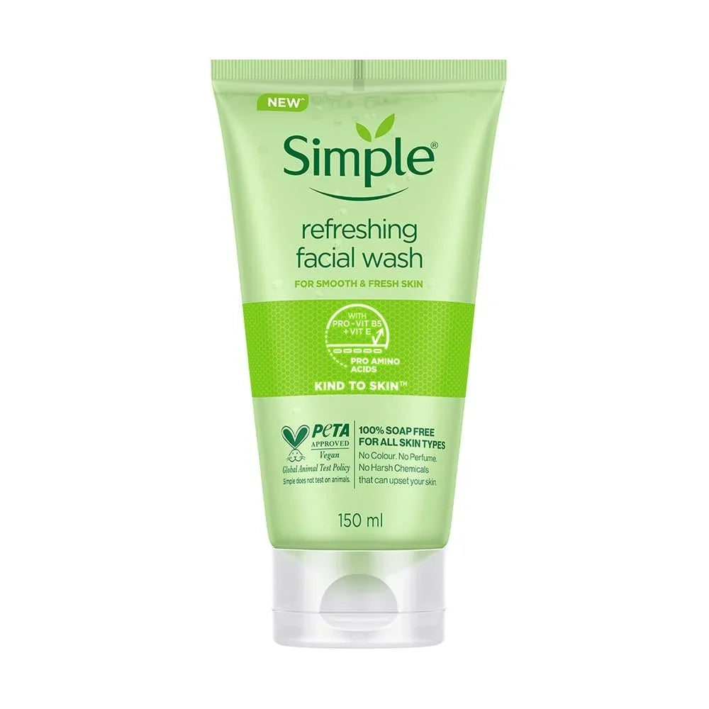 simple face wash