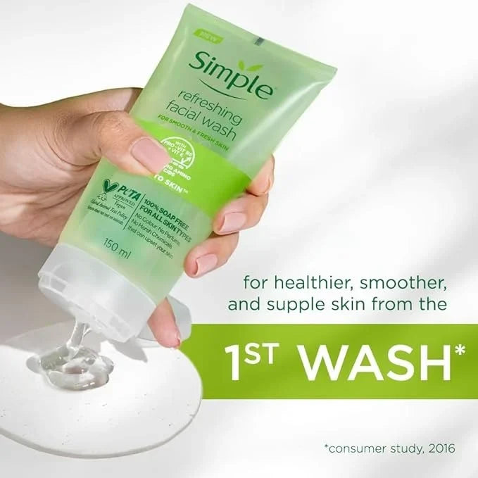 simple face wash
