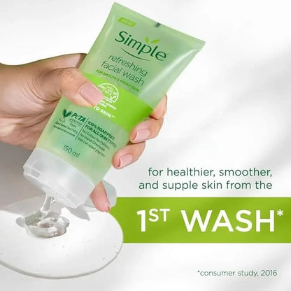simple face wash