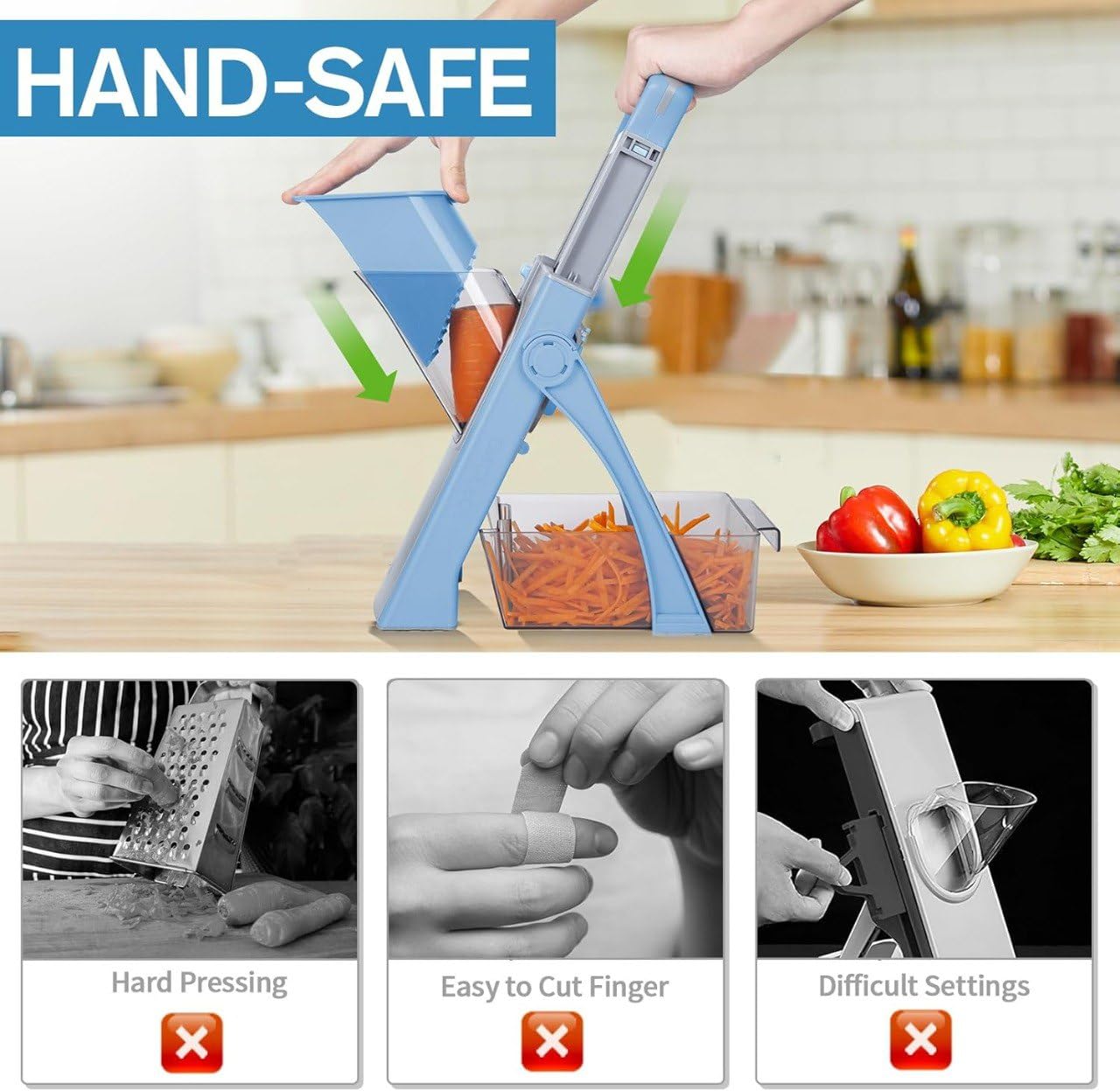 Multipurpose Vegetable Chopper & Adjustable